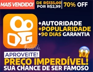 [Promoção] 100 Curtidas Brasileiras KWAI por R$2,99 - Social Media