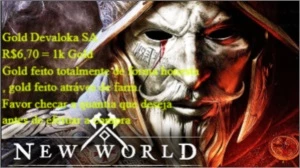 NewWorld : SA - Devaloka - 1k Gold - New World