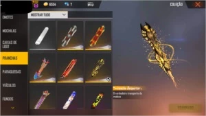 Conta do FF com 4 passes incluindo o atual - Free Fire