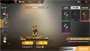 Conta do FF com 4 passes incluindo o atual - Free Fire