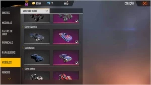 Conta do FF com 4 passes incluindo o atual - Free Fire