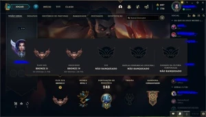 Conta legue of legends nivel 216 criada em 2013 - League of Legends: Wild Rift LOL WR