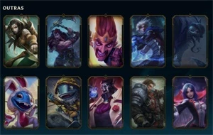 Conta legue of legends nivel 216 criada em 2013 - League of Legends: Wild Rift LOL WR