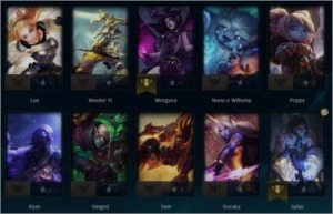 Conta MESTRE nova, mmr alto master/gm/challenger - League of Legends LOL