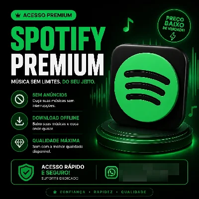 Spotify Premium 30 dias - Assinaturas e Premium