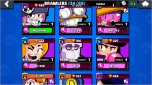 Vendo conta de Brawl stars