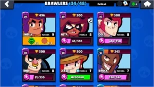 Vendo conta de Brawl stars