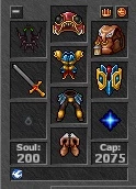 Sell EK 220 69 dias de voucher open PvP - Tibia