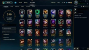 Conta League of Legends Diamante 3 LOL