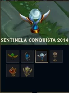 Conta League of Legends Diamante 3 LOL