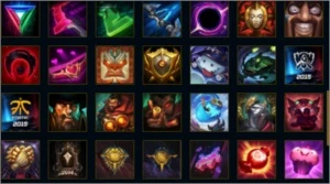 Conta platina 4 135 campeões/102 skins 60% de winrate. - League of Legends LOL