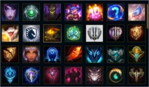 Conta platina 4 135 campeões/102 skins 60% de winrate. - League of Legends LOL