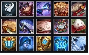 LoL account 60 Skins (many rares) 65 Champs 9 Rune Pg 7.8kRP - League of Legends