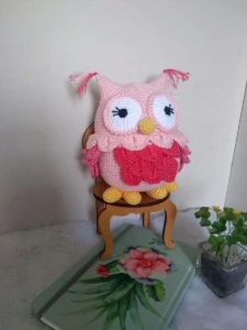 Amigurumi Corujinha Lis - Artesanato e Personalizados
