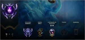 conta d1dropada do mestre (estou precisando de dinheiro) - League of Legends LOL