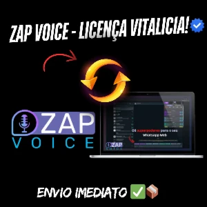 Zap Voice Vitalicio- Extensão Modificada Impecável +Tutorial