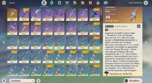 AR25 - Scaramouche + TulayTullah + 28 tiros - Genshin Impact