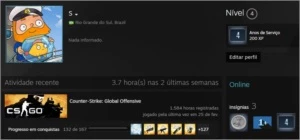 Conta CS Prime 1500horas + Squad + Age of empires - Counter Strike