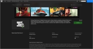 Vendo Conta Epic Games com GTA5