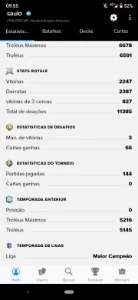 Conta Clash Royale Nível 40 (Todas as cartas do jogo upadas)