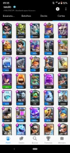 Conta Clash Royale Nível 40 (Todas as cartas do jogo upadas)