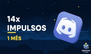 Discord – 14 Boosts para Servidor (1 Mês)