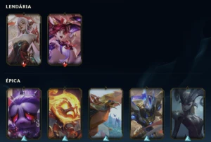 Conta Esmeralda lvl 142 - League of Legends LOL