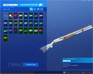 Conta Fortnite com muitas skins+ikonik e skin de natal