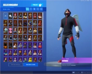 Conta Fortnite com muitas skins+ikonik e skin de natal