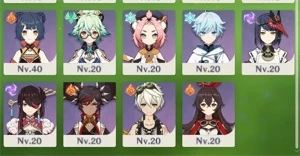 Kazuha| Tighnari | Nahida| Cyno | Jean| Keqing | Diluc | - Genshin Impact