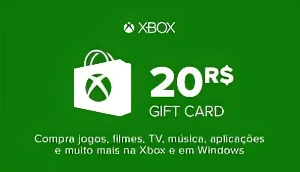 gift card xbox live 20BRL - Gift Cards