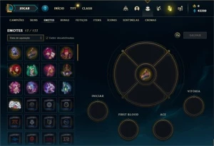 Conta ouro 4 com 23 Champs e 3 Skins - League of Legends LOL