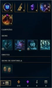 Conta Diamante 3 - League of Legends LOL