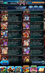 Grand Summoners 50 Ascends units, 4 special Arts - Summoners War