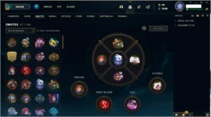 Conta lol com tyze triunfante Platina iv