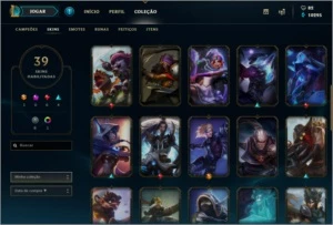 Conta LOL D5 121 Champs - League of Legends