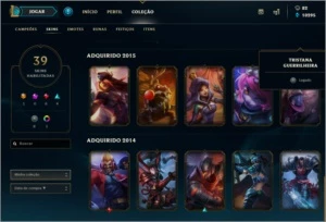 Conta LOL D5 121 Champs - League of Legends