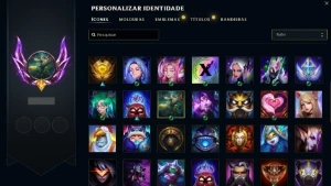 Conta Mestre - League of Legends LOL