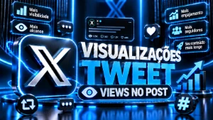 Twitter Visualizações + Engajamento Post. [Entrega rápida] - Redes Sociais