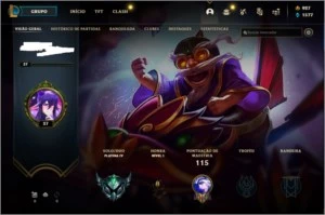 Conta lol season 2, skins raras, mmr alto - League of Legends