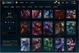 Conta lol season 2, skins raras, mmr alto - League of Legends