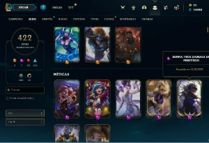 Conta League of leguends - League of Legends LOL