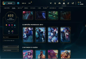 Conta League of leguends - League of Legends LOL
