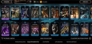 vendo conta do mortal kombat mobile para android - Jogos (Mídia Digital)