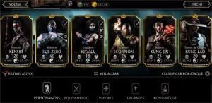 vendo conta do mortal kombat mobile para android - Jogos (Mídia Digital)