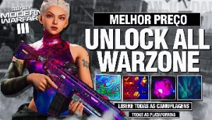 Full Unlock All Mais Barato | Cod Warzone 3 | Mw3 | Mw2 - Call of Duty