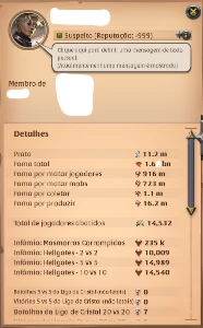 CONTA 1.69B de fama - Albion Online