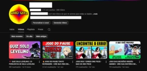 Canal Youtube de Animes 1700 inscritos NÂO MONETIZADO - Redes Sociais