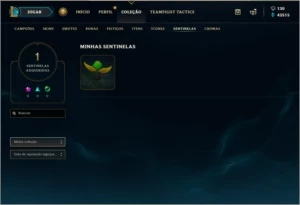 CONTA UNRANKED | NV 31 | 2 CAMP | 43315 ESSÊNCIAS | 130 RP - League of Legends LOL