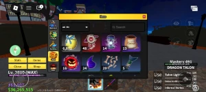 Blox Fruits LVL MAX 2800 | YAMA + SABER | 36M BELI | B001 - Roblox